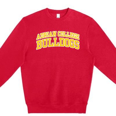 Adrian College Bulldogs Premium Crewneck Sweatshirt