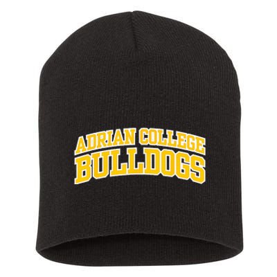 Adrian College Bulldogs Short Acrylic Beanie