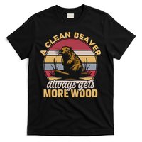 A Clean Beaver Always Gets More Wood Vintage T-Shirt