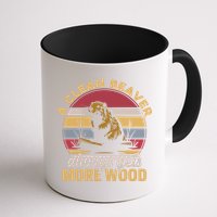 A Clean Beaver Always Gets More Wood Vintage Mug