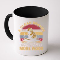 A Clean Beaver Always Gets More Wood Vintage Mug