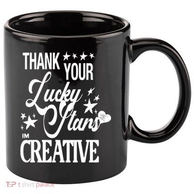Alessia Cara Black Dead Man Thank You Lucky Stars Im Creative 11oz C Handle Ceramic Mug