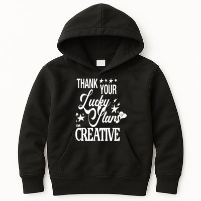 Alessia Cara Black Dead Man Thank You Lucky Stars Im Creative Kids Hoodie