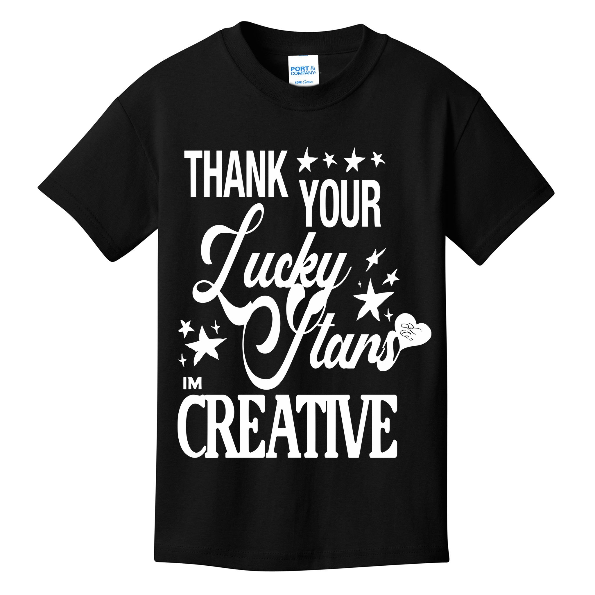 Alessia Cara Black Dead Man Thank You Lucky Stars Im Creative Kids T-Shirt