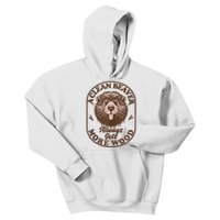 A Clean Beaver Always Gets More Wood Graphic Funny Raunchy Kids Hoodie