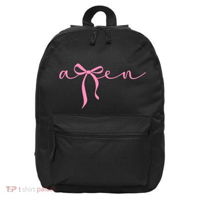 Amen Coquette Bow 16 in Basic Backpack