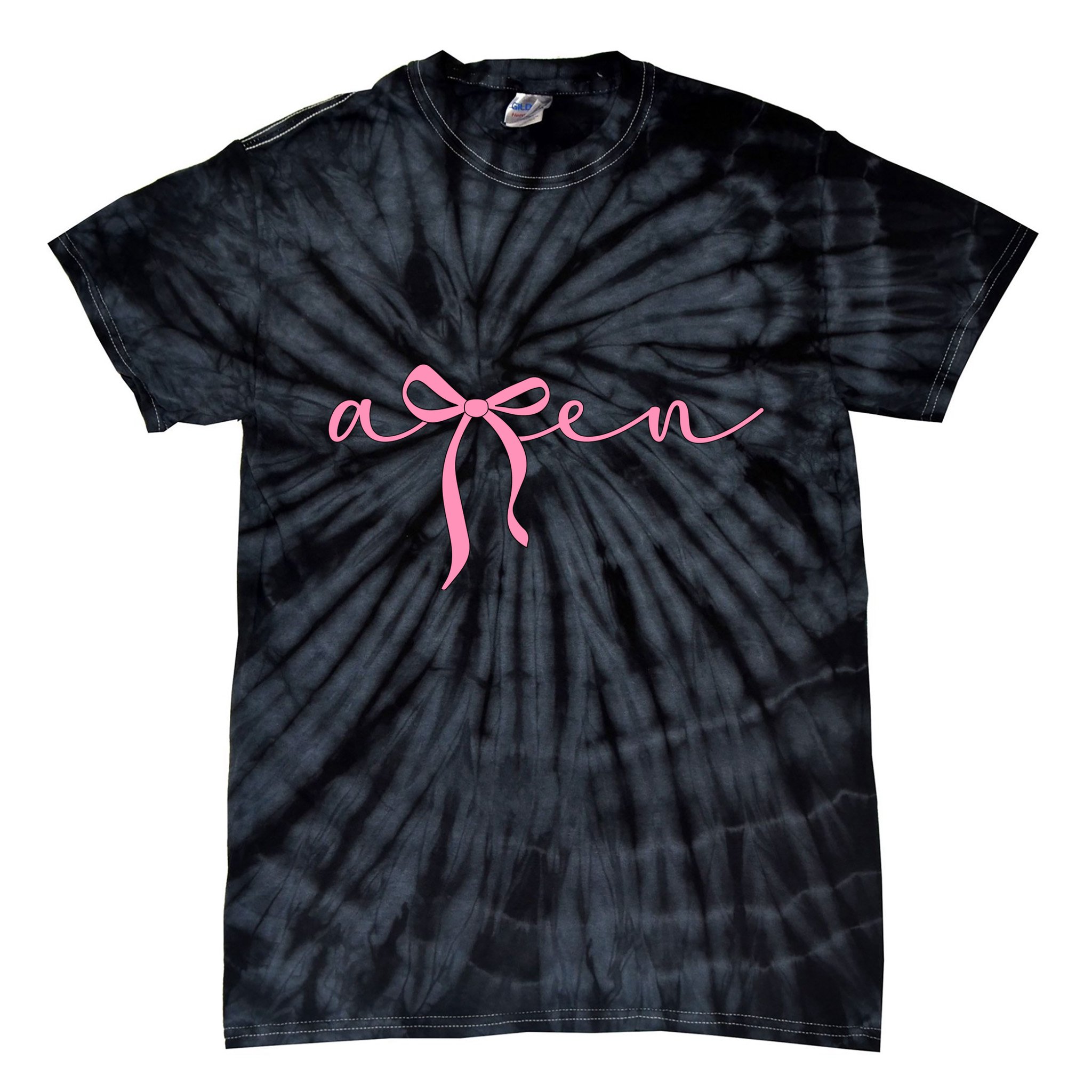 Amen Coquette Bow Tie-Dye T-Shirt