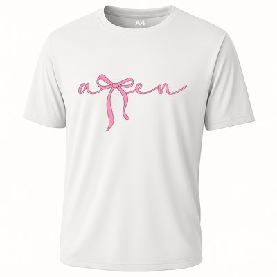Amen Coquette Bow Performance Shirt