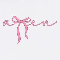 Amen Coquette Bow Cooling Performance Crew T-Shirt