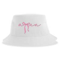 Amen Coquette Bow Sustainable Bucket Hat