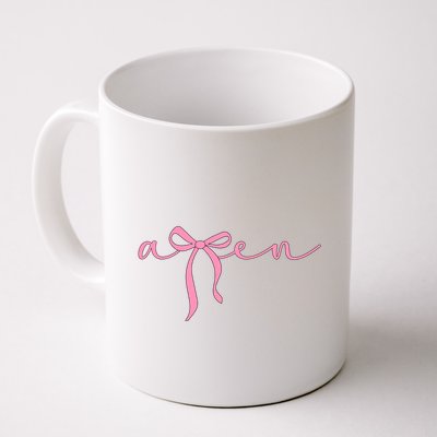 Amen Coquette Bow Mug