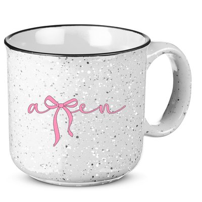 Amen Coquette Bow 15oz Campfire Ceramic Mug