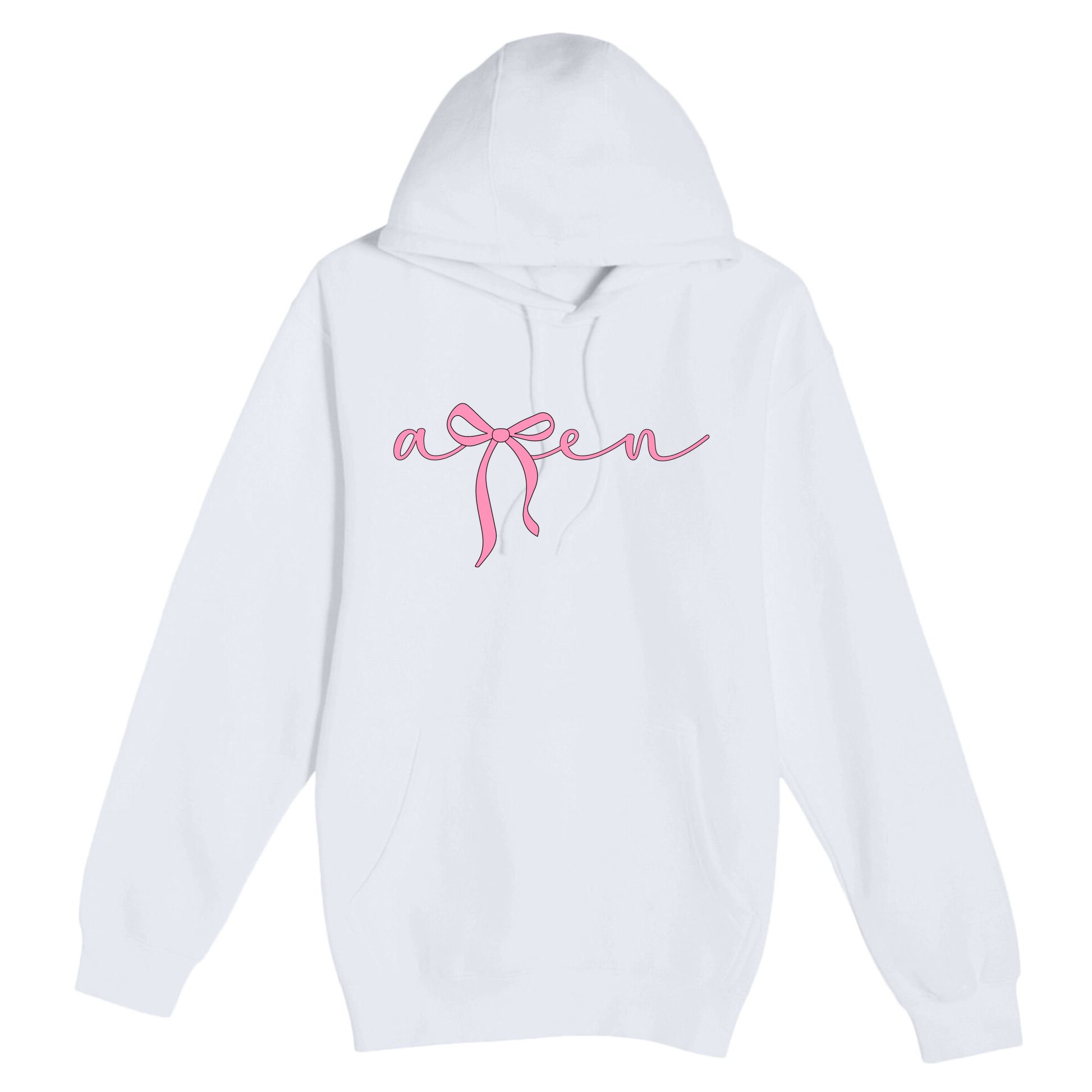 Amen Coquette Bow Premium Pullover Hoodie