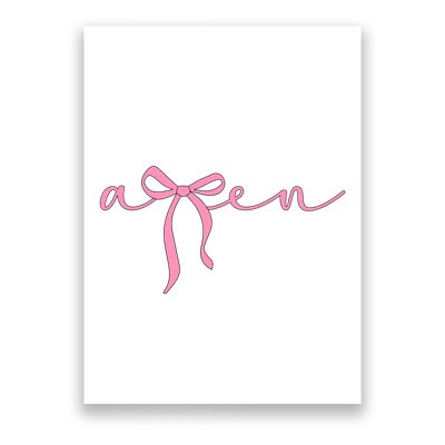 Amen Coquette Bow Poster