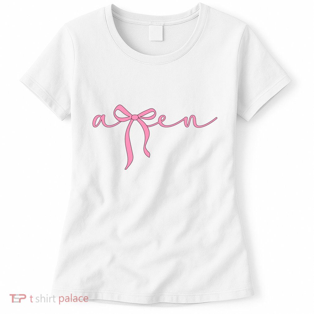 Amen Coquette Bow Womens T-Shirt
