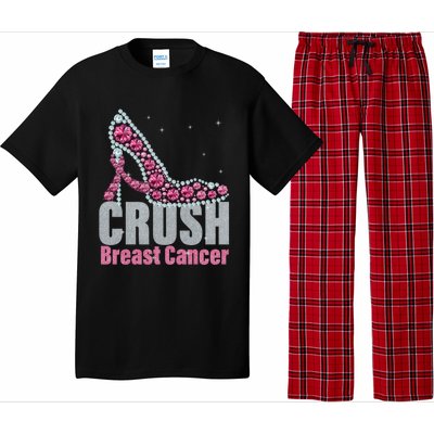 Awesome Crush Breast Cancer Gift A Bling Shoes Gift Pajama Set