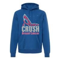 Awesome Crush Breast Cancer Gift A Bling Shoes Gift Premium Hoodie