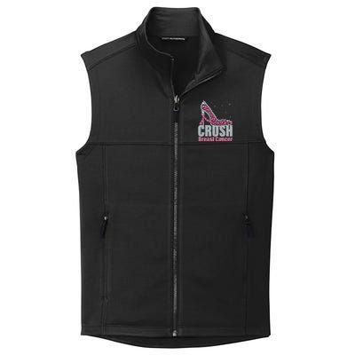 Awesome Crush Breast Cancer Gift A Bling Shoes Gift Collective Smooth Fleece Vest