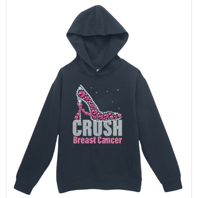 Awesome Crush Breast Cancer Gift A Bling Shoes Gift Urban Pullover Hoodie