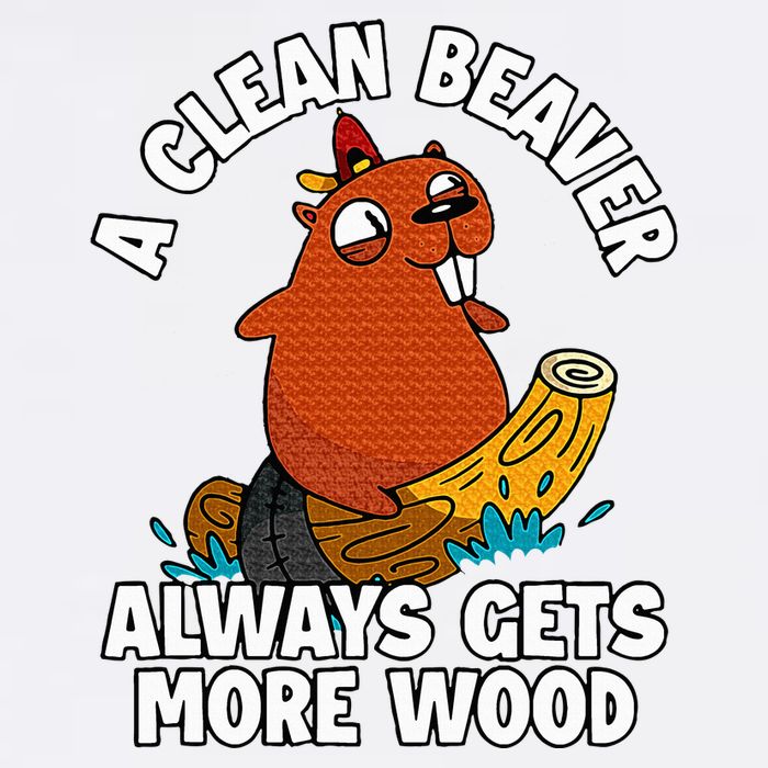 A Clean Beaver Always Gets More Wood Cooling Performance Crew T-Shirt