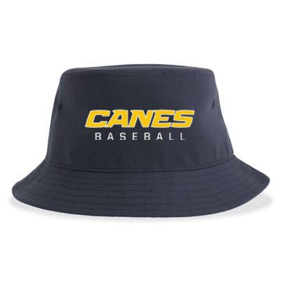 As Canes Baseball Sports Sustainable Bucket Hat