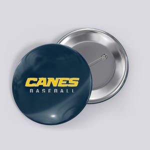 As Canes Baseball Sports Button