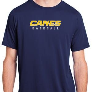 As Canes Baseball Sports Adult ChromaSoft Performance T-Shirt