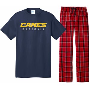 As Canes Baseball Sports Pajama Set