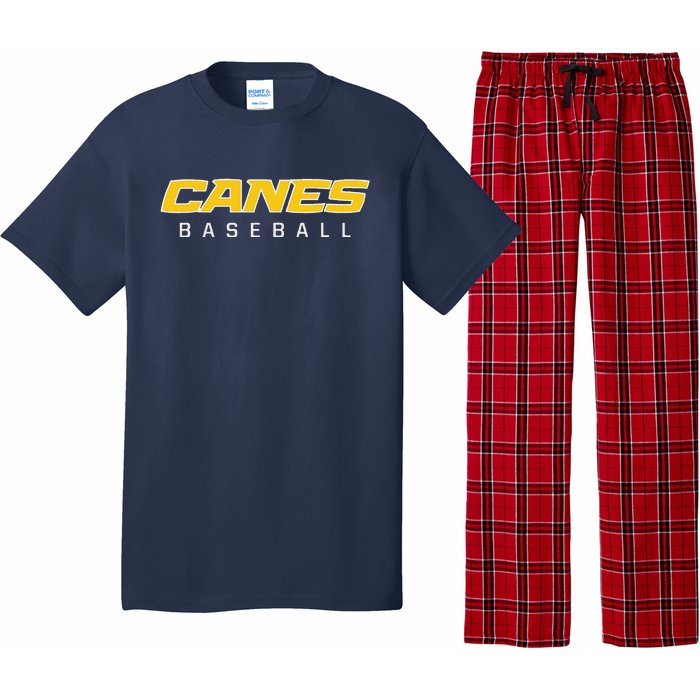 As Canes Baseball Sports Pajama Set