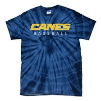 As Canes Baseball Sports Tie-Dye T-Shirt