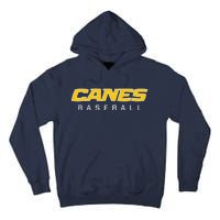 As Canes Baseball Sports Tall Hoodie