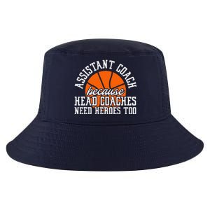 Assistant Coach Because Head Coaches Need Heroes Too Cool Comfort Performance Bucket Hat