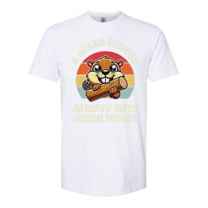 A Clean Beaver Always Gets More Wood Softstyle CVC T-Shirt