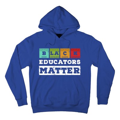 African Culture Black Educators Matter Chemistry Teacher Gift Hoodie