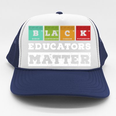 African Culture Black Educators Matter Chemistry Teacher Gift Trucker Hat