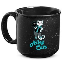 Alley Cats Bowling Team Ladies Backside Print 15oz Campfire Ceramic Mug
