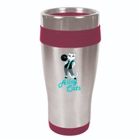 Alley Cats Bowling Team Ladies Backside Print 16oz Travel Tumbler