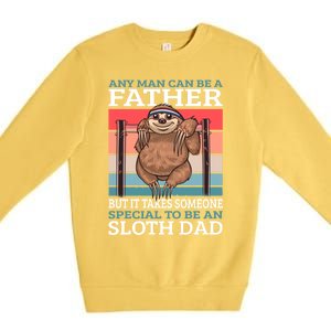 Any Can Be A Father But It Takes Someone Special To Be A Gift Premium Crewneck Sweatshirt