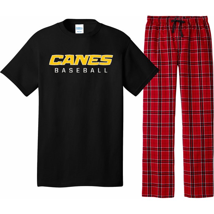 As Canes Baseball Sports Pajama Set