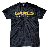 As Canes Baseball Sports Tie-Dye T-Shirt