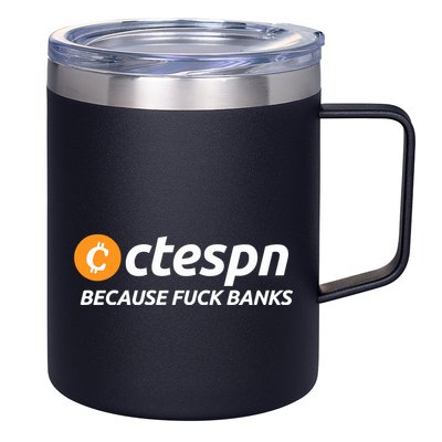 Ab Ctespn Because Fuck Banks 12oz Stainless Steel Coffee Mug