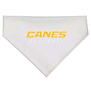 As Canes Baseball Sports Gift USA-Made Doggie Bandana