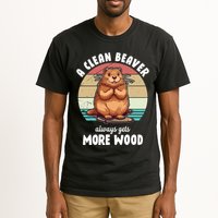 A Clean Beaver Always Gets More Wood Shirt Dark Tall T-Shirt
