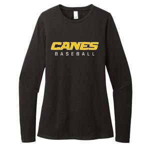 As Canes Baseball Sports Womens CVC Long Sleeve Shirt