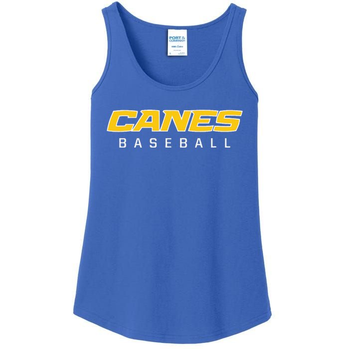 As Canes Baseball Sports Ladies Essential Tank