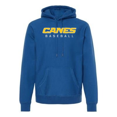 As Canes Baseball Sports Premium Hoodie