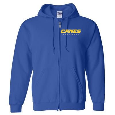 As Canes Baseball Sports Full Zip Hoodie