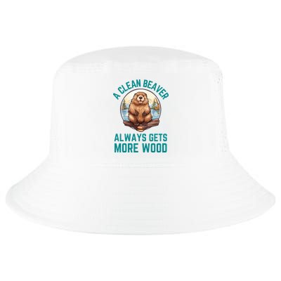 A Clean Beaver Always Gets More Wood Cool Comfort Performance Bucket Hat