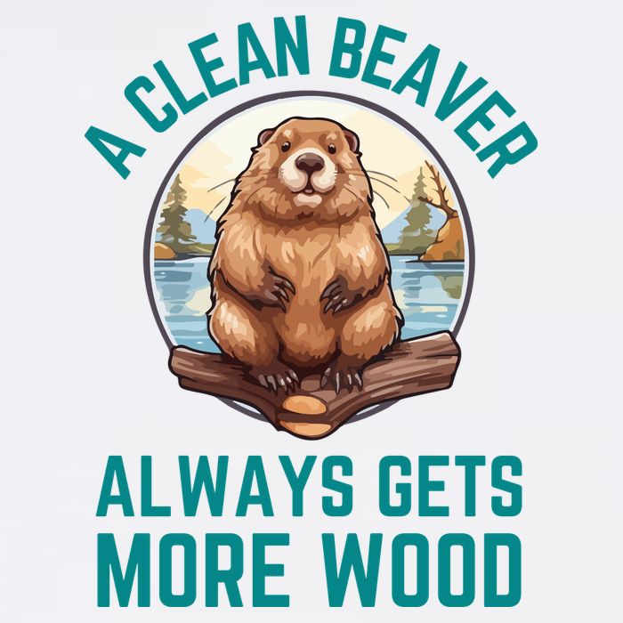 A Clean Beaver Always Gets More Wood Cooling Performance Crew T-Shirt
