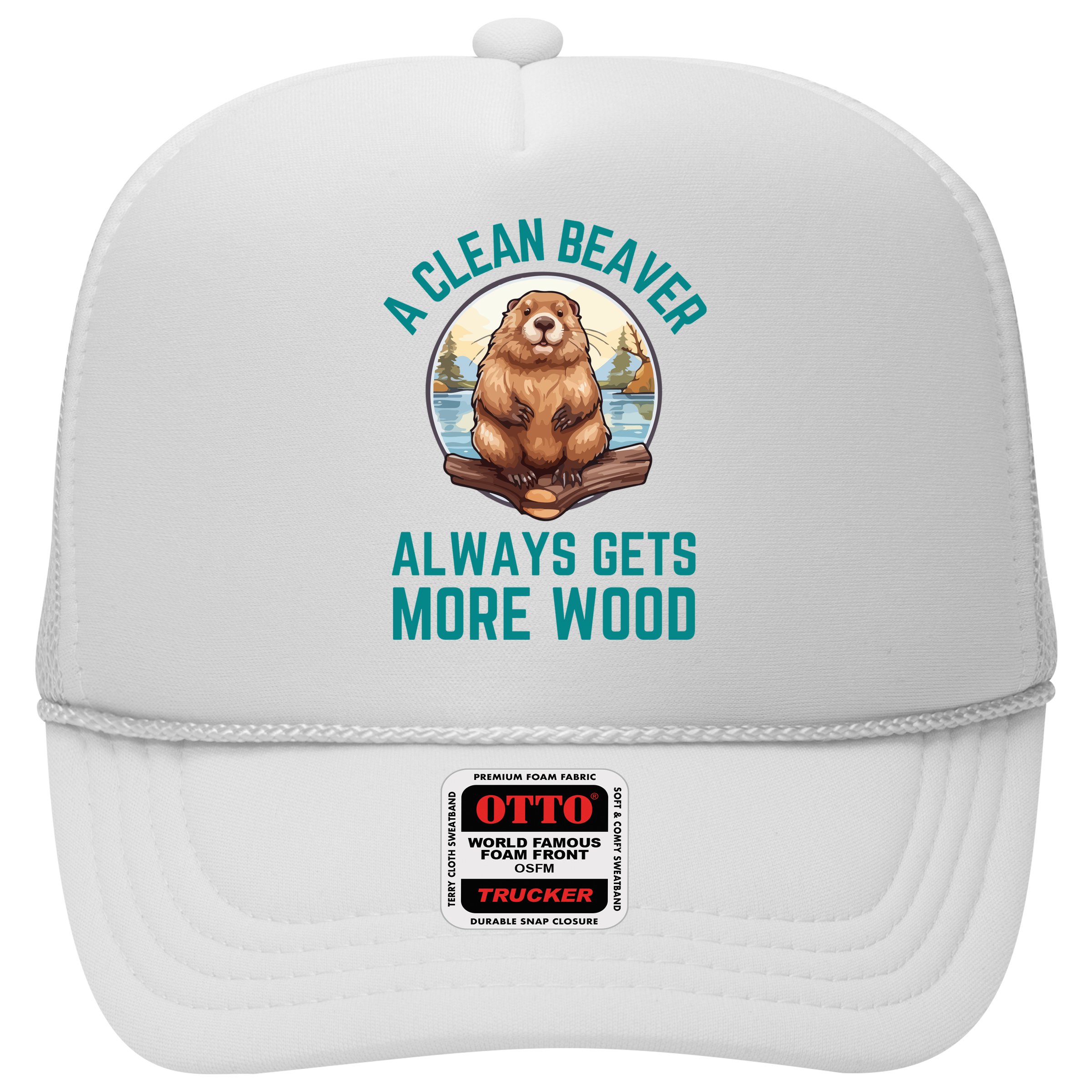 A Clean Beaver Always Gets More Wood Hat